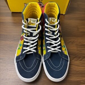 Vans The Beatles Yellow Submarine Sizes Men 8.5US Women 10US Unisex Adults
